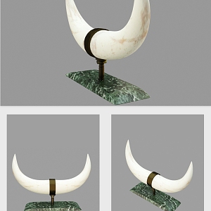 Modern ornaments theme decoration ornaments 3d model