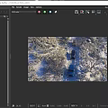 Stunning Snow Covered Winter Forest Scenery With Three Off Road Cars Parked On Narrow Trail