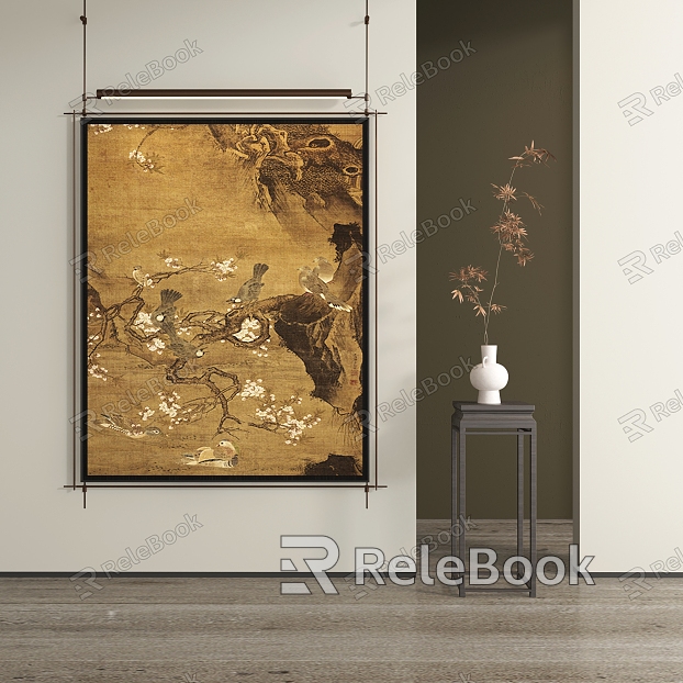 New Chinese Abstract Hanging Painting model