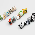 Colorful Decorative Pillows Featuring Animal Prints Dogs Pandas And Octopus Designs