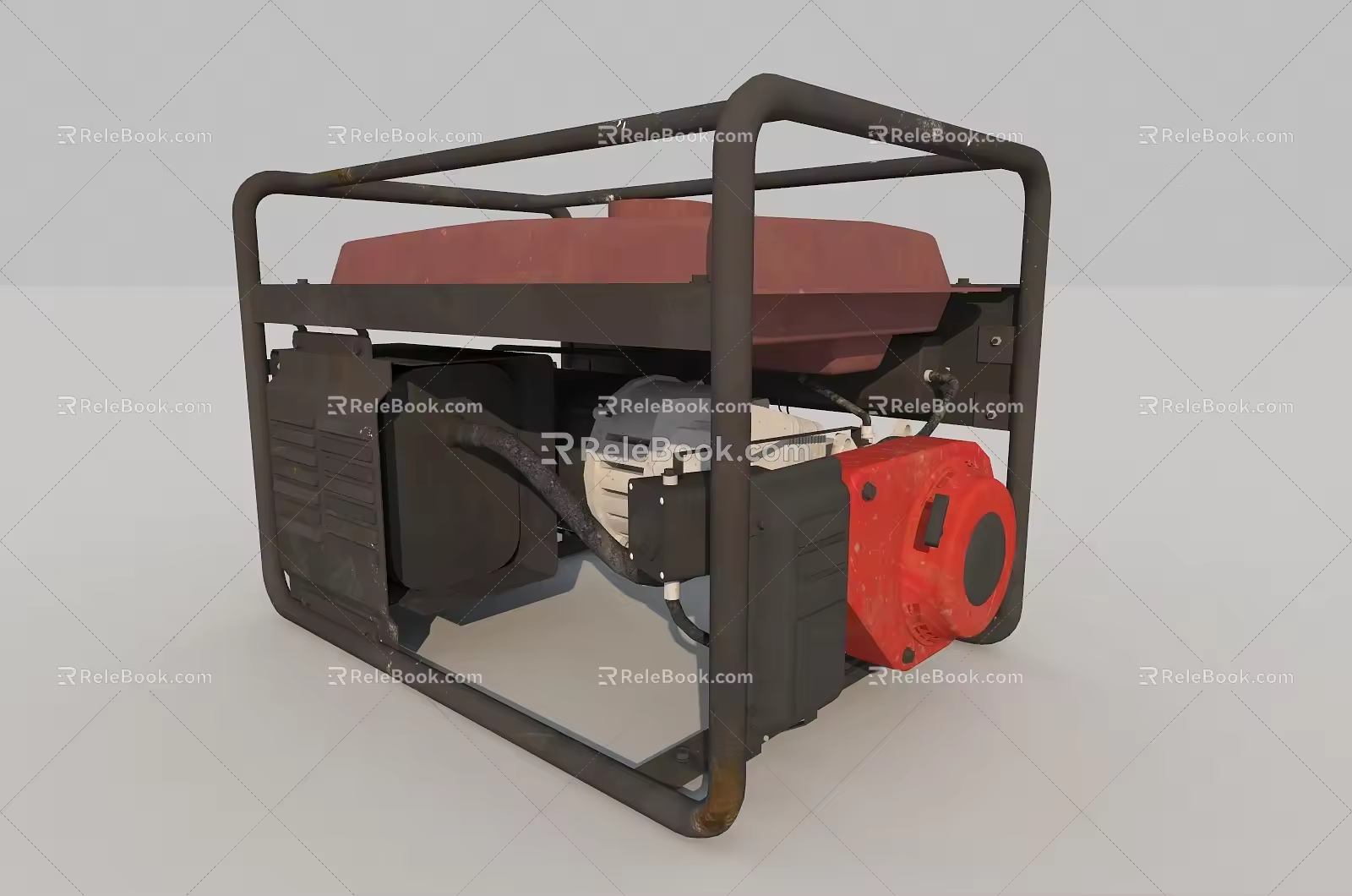 Generator Engine Motor Engine Power 3d model