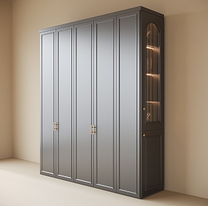 French wardrobe 3d model