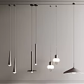 Modern Pendant Lights With Various Designs And Sleek Metal Glass Elements