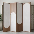 Nordic screen partition 3d model