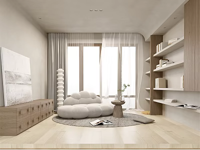 Quiet Leisure Area 3d model