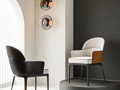 Modern Leisure Chair 3d model