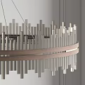 Modern Chandelier Simple Chandelier 3d model