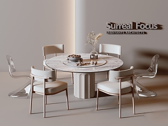 Dining Table Chair 3d model