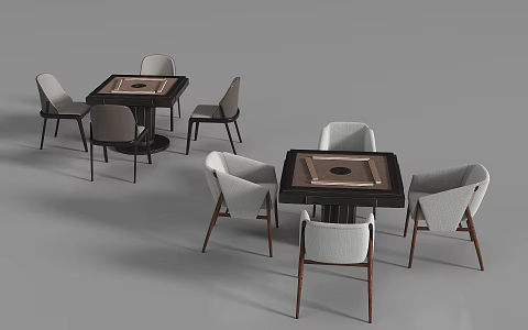 Mahjong Table 3d model