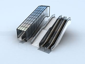 Modern Elevator 3d model