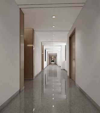 The Modern Corridor 3d model