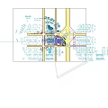 Modern Office Buildings With Golden Glass Walls Oval Cutout And White Multi Storey Structure Design