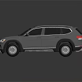 Silver SUV With Black Roof Front Grille Design And Alloy Wheels