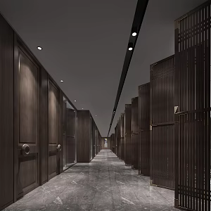 New Chinese Aisle 3d model