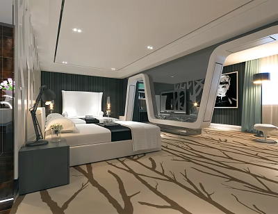 Modern Room 3d model