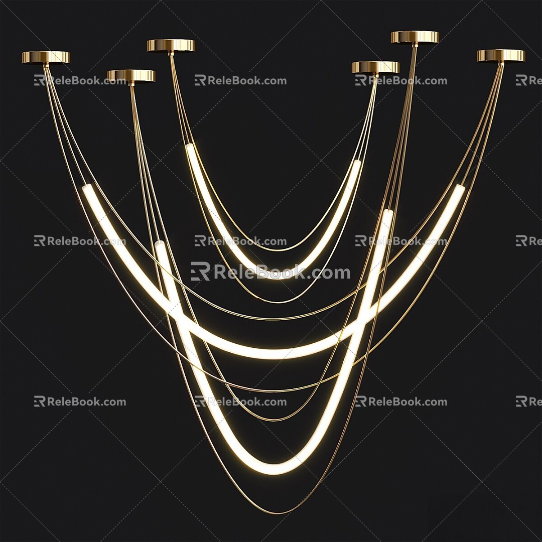 chandelier chandelier 3d model