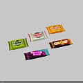 Colorful Wrapped Muesli Bars Featuring Oat Nut Yogurt Golden And Chomp Candy Bob Varieties
