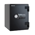 Black Business Safe With Electronic Keypad And Key Lock For Secure Storage 3d model