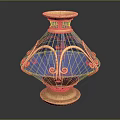 Blue And Gold Medical Instrument With Ornate Curved Designs For Healthcare Use