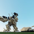 Modern Robot Transformers 3d model
