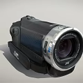 JVC Digital Camcorder Black And Silver Body With Compact Design And High Quality Lens