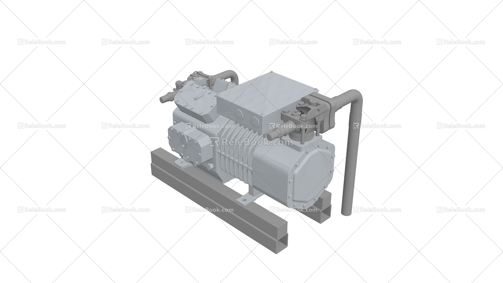 Diesel generator 3d model