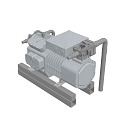 Diesel generator 3d model