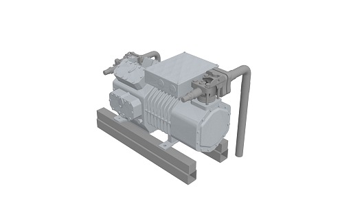 Diesel generator 3d model