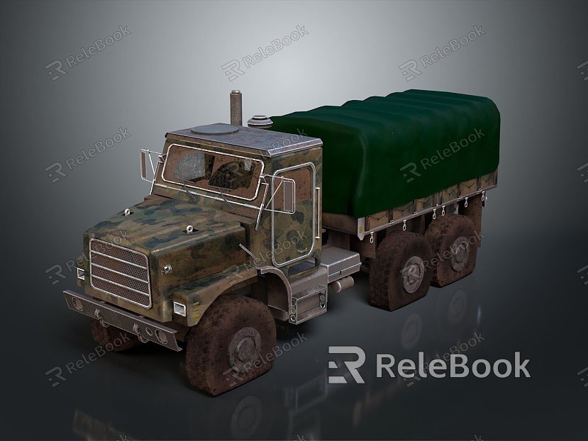 Military Truck Military Transporter Military Transporter Armed Transporter Armored Transporter model