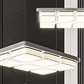 modern ceiling lamp 3d model