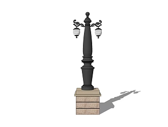Jane European Landscape Lights Landscape Lights Pillar Street Lights Garden Lights Floor Lights Lawn Lights High Pole Lights Outdoor Lamps 3d model