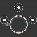 Mechanical Bearings And Parts With Inner Rings Outer Housings And Precision Components