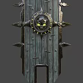 Undead Shield 3d model