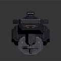Futuristic Interstellar Spaceship Design With Detailed Cosmic Structure And Advanced Engines