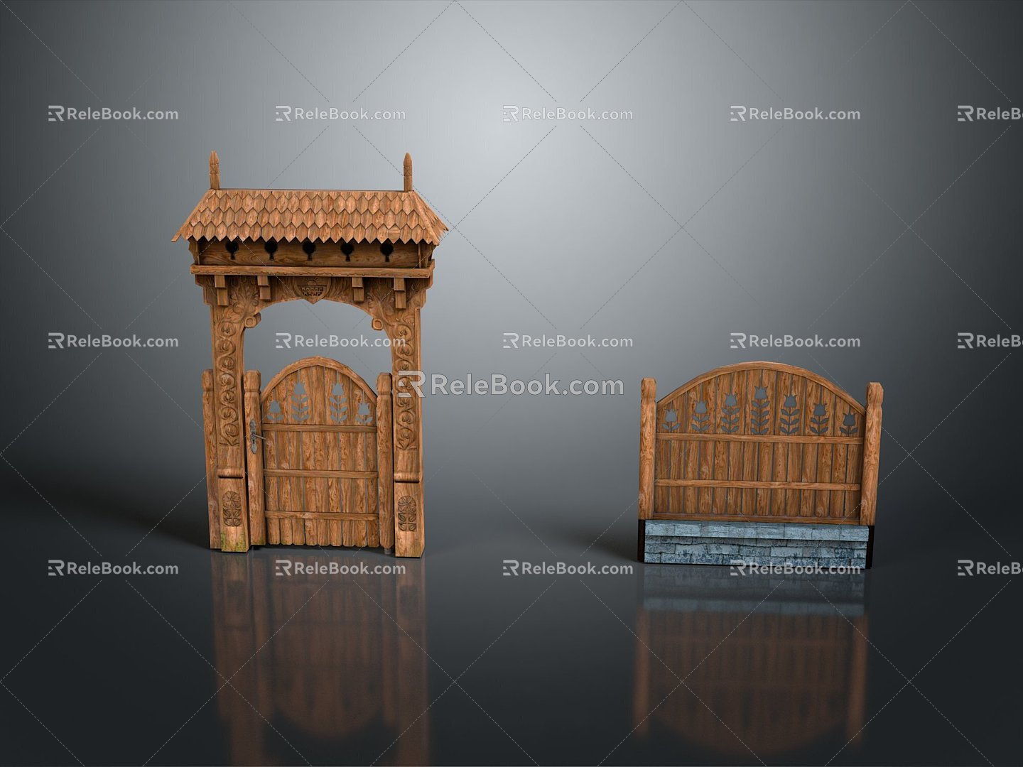 Ancient Building Door Ancient Building Door Chinese Style Door Antique Door Classical Door Chinese Style Door Chinese Style Entrance Traditional Door 3d model