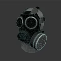 Fire Safety Equipment Gas Mask With Modern Design And Protective Filter Canister