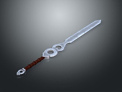 Officer Sword Long Sword Sheath Sword Samurai Sword Samurai Sword Accessories Soldier Sword Knight Sabre 3d model