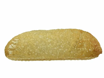 Golden Crispy Stuffed Pastry Snack With Delicious Filling And Crunchy Texture 3d model