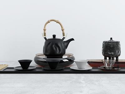 New Chinese Tea Set model