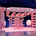 Cherry Blossom Festival Opera Chinese Music Festival Pink Meichen Shopping Mall Lighting Door Road Show dp Point Photo Point Photo Area New Festival Spring Festival 3d model