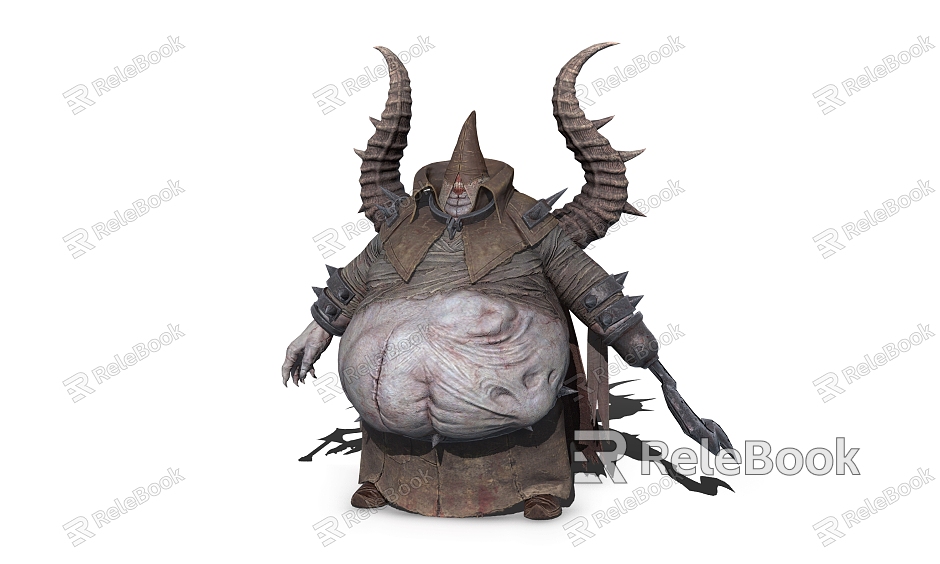 Modern Orc Monster Mutant Creature Monster Warrior Game Character Movie Character model