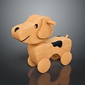 Toy Toy Dog 3d model