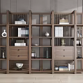 New Chinese Style Storage Rack 3d model