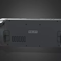Modern Game Machine Steam Deck 3d model
