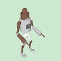 intelligent robot 3d model
