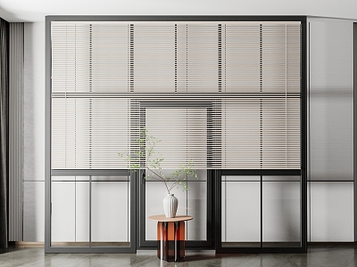 Modern venetian blinds model