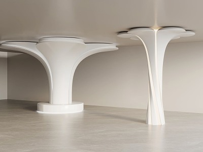 19 Special-Shaped Columns Modern Special-Shaped Columns 3d model