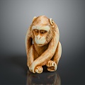 Monkey Monkey Cartoon Monkey Anime Monkey Stylized Monkey Fantasy Style Monkey Toy 3d model