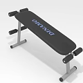 DIXANO Black Fitness Bench With Metal Frame For Home Gym Workout Equipment