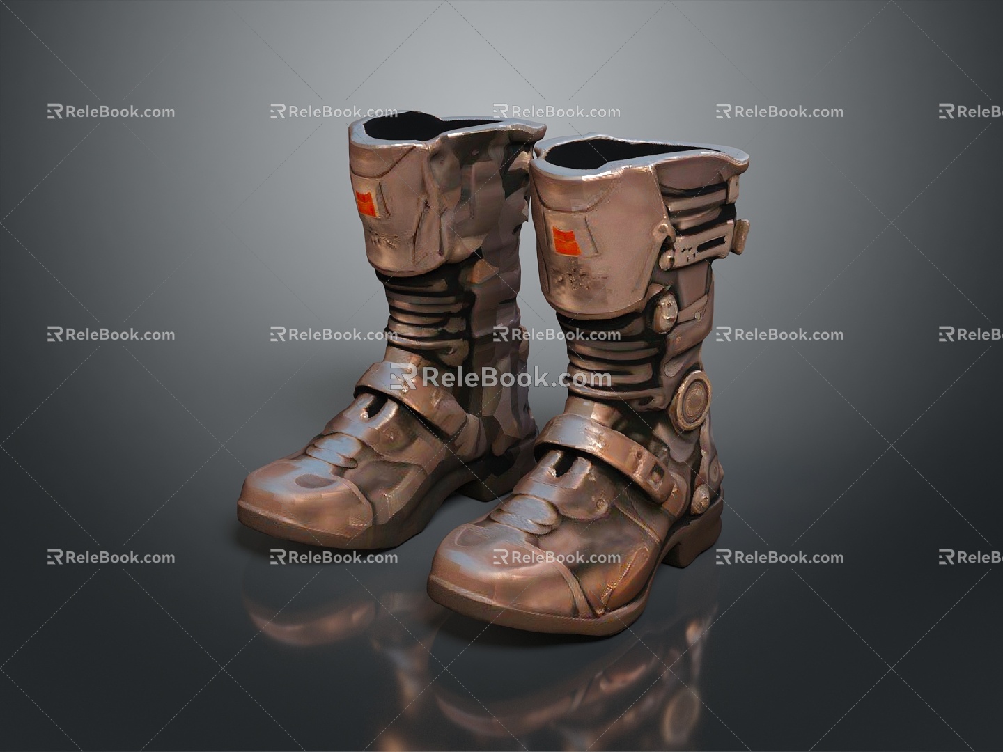 Sci-fi Shoes Sci-fi Items Shoes Roller Skates Punk Shoes 3d model